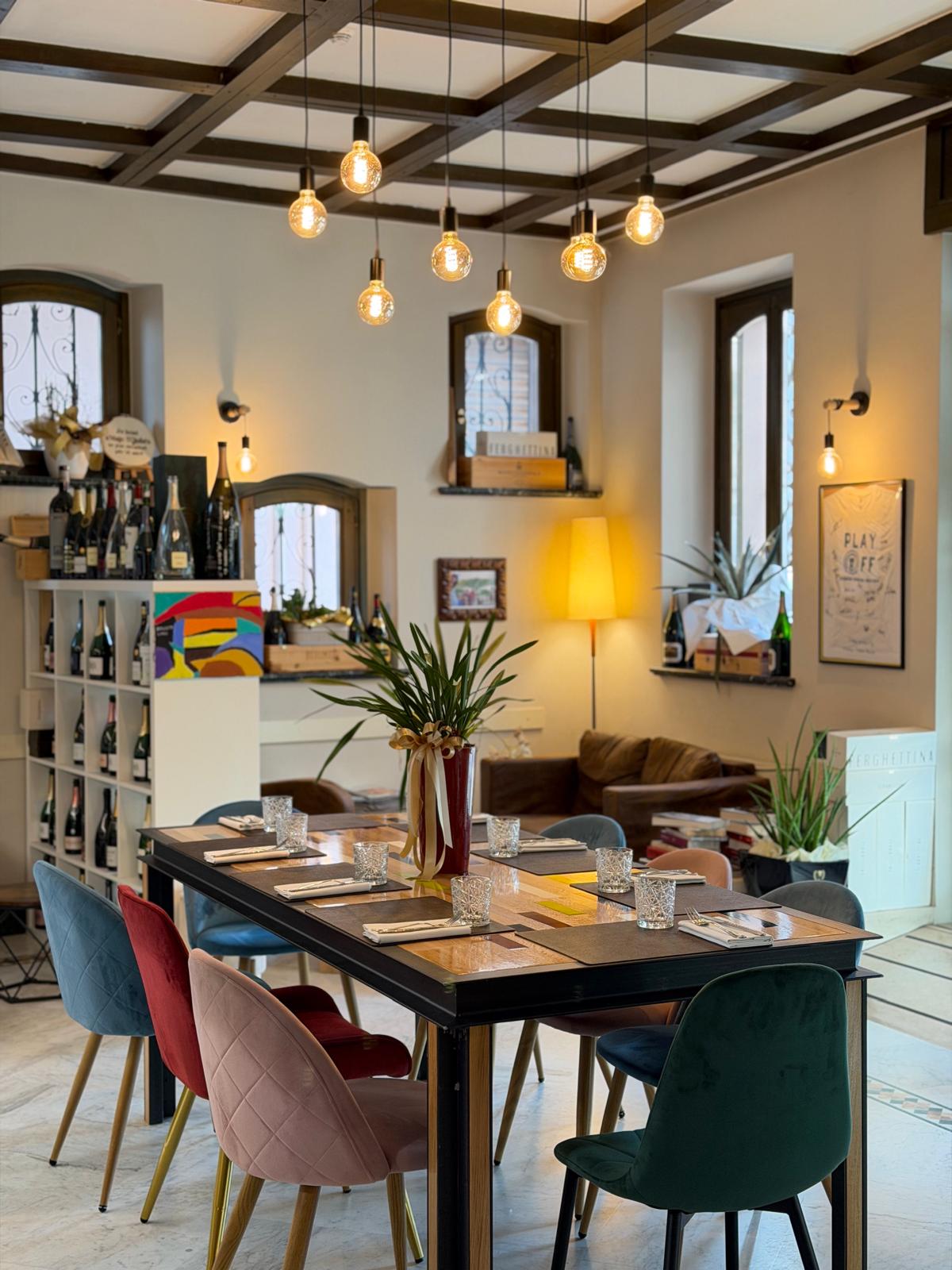 Salotto della pizzeria